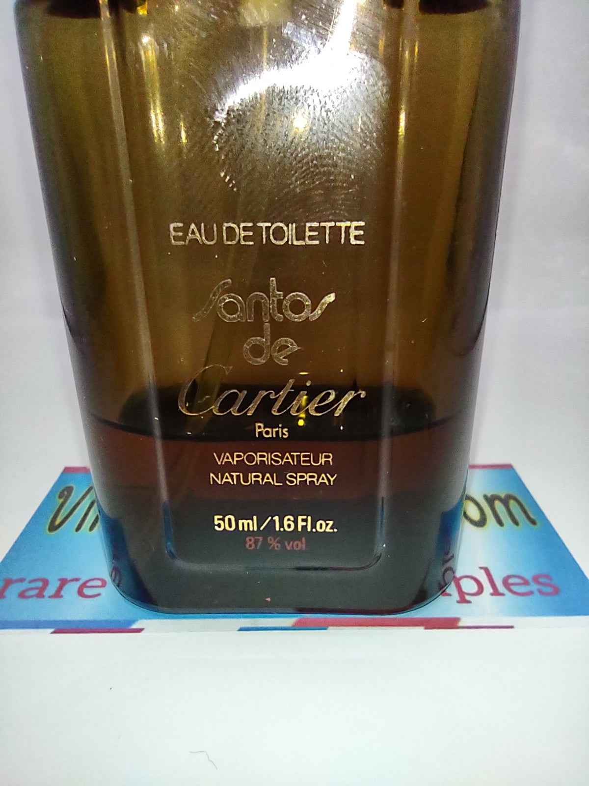 Vintage Decants CARTIER santos de Cartier EDT - 1983 Batch - Men - Sample - Discontinued - Cologne - Perfume - Classic - Retro - Fragrance