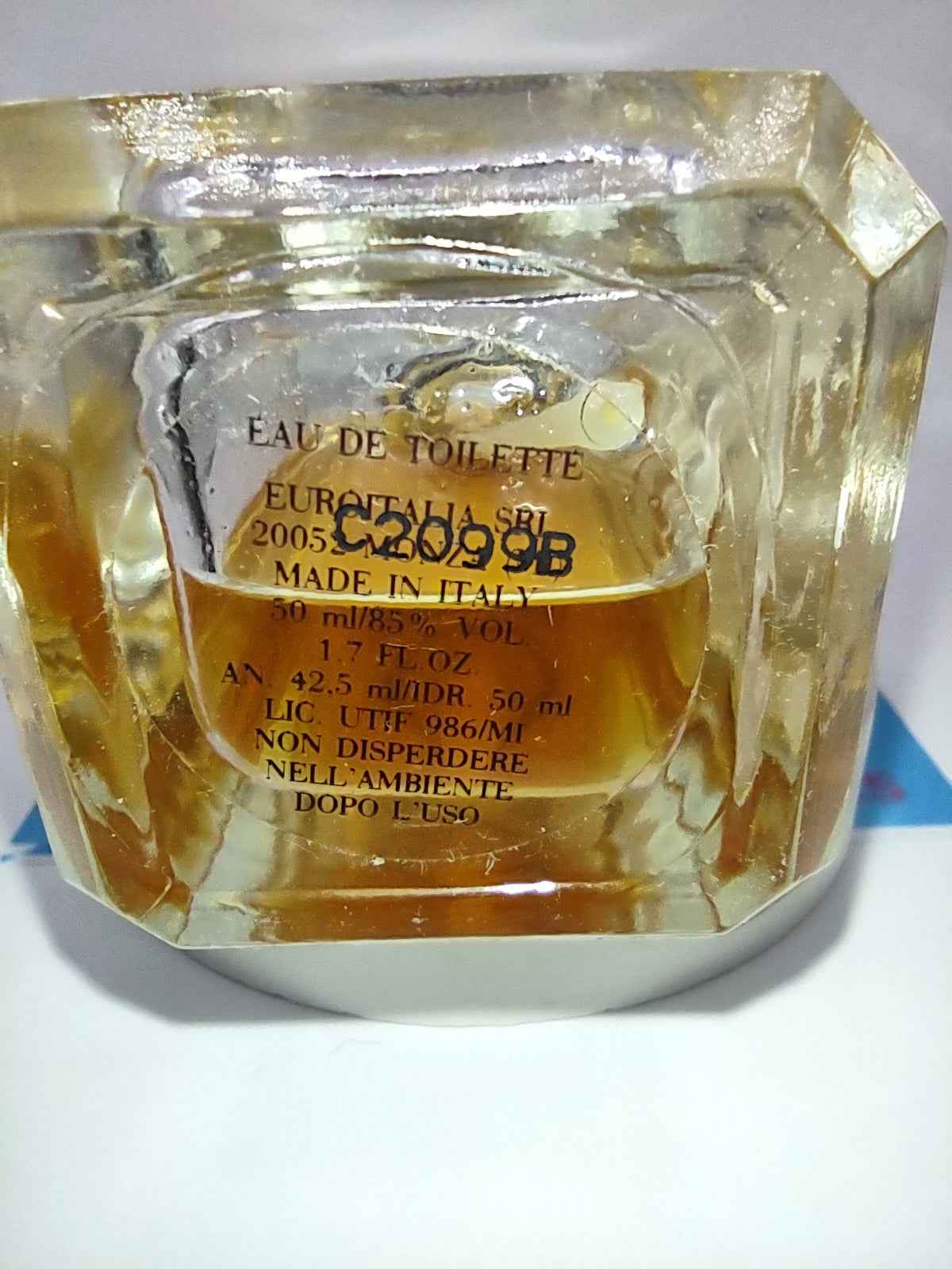 Vintage Decants MOSCHINO Pour Homme EDT - 1992 Batch - Men - Sample - Discontinued - Cologne - Perfume - Classic - Retro - Fragrance