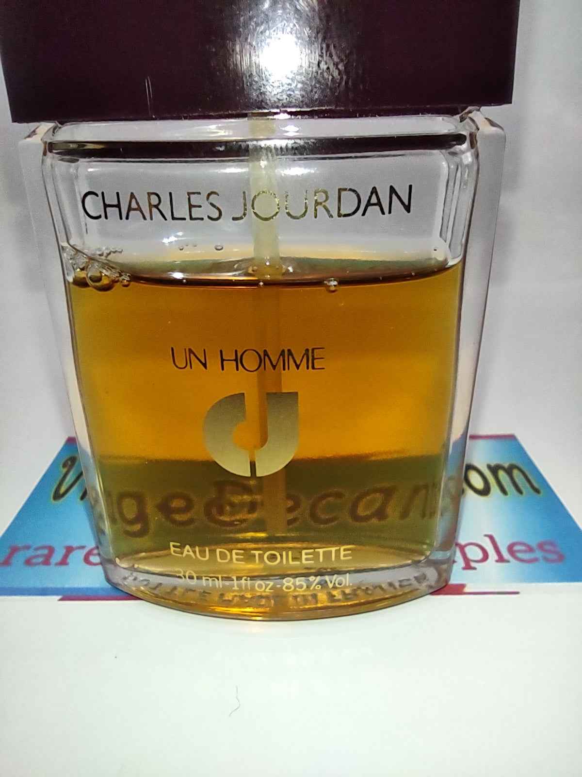 Vintage Decants CHARLES JOURDAN Un Homme EDT - 1980's batch - Men - Sample - Discontinued - Cologne - Perfume - Classic - Retro - Fragrance