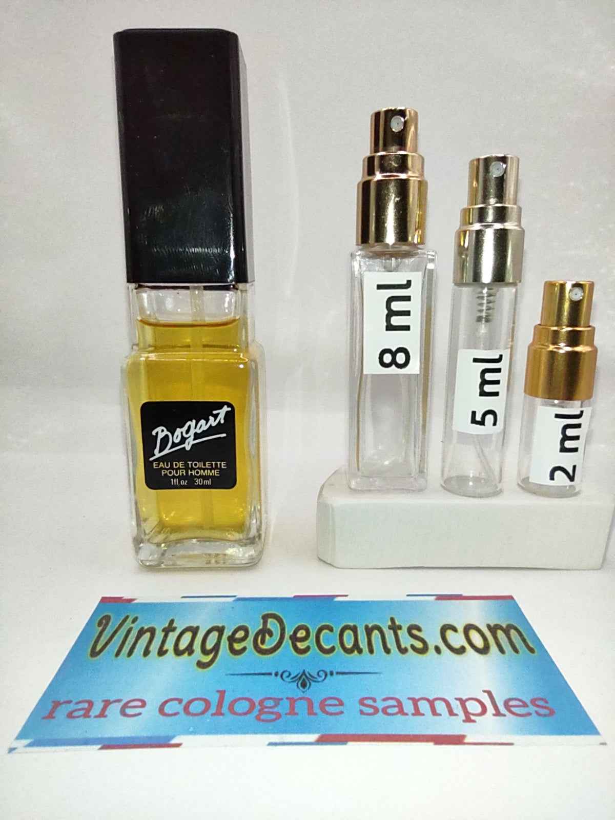 Vintage Decants JACQUES BOGART Signature Pour Homme EDT - 1980's Batch - Men - Sample - Discontinued - Cologne - Perfume - Classic - Retro - Fragrance