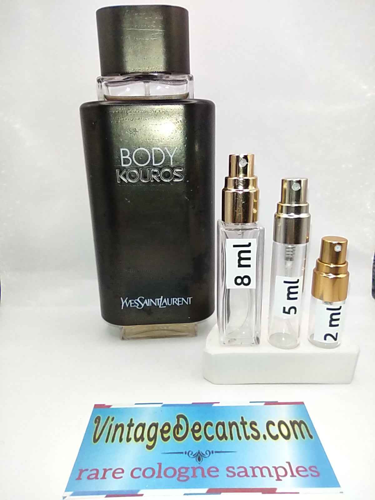 Vintage Decants YVES SAINT LAURENT Body Kouros EDT - 2000's batch - Men - Unisex - Sample - Discontinued - Cologne - Perfume - Classic - Retro - Fragrance