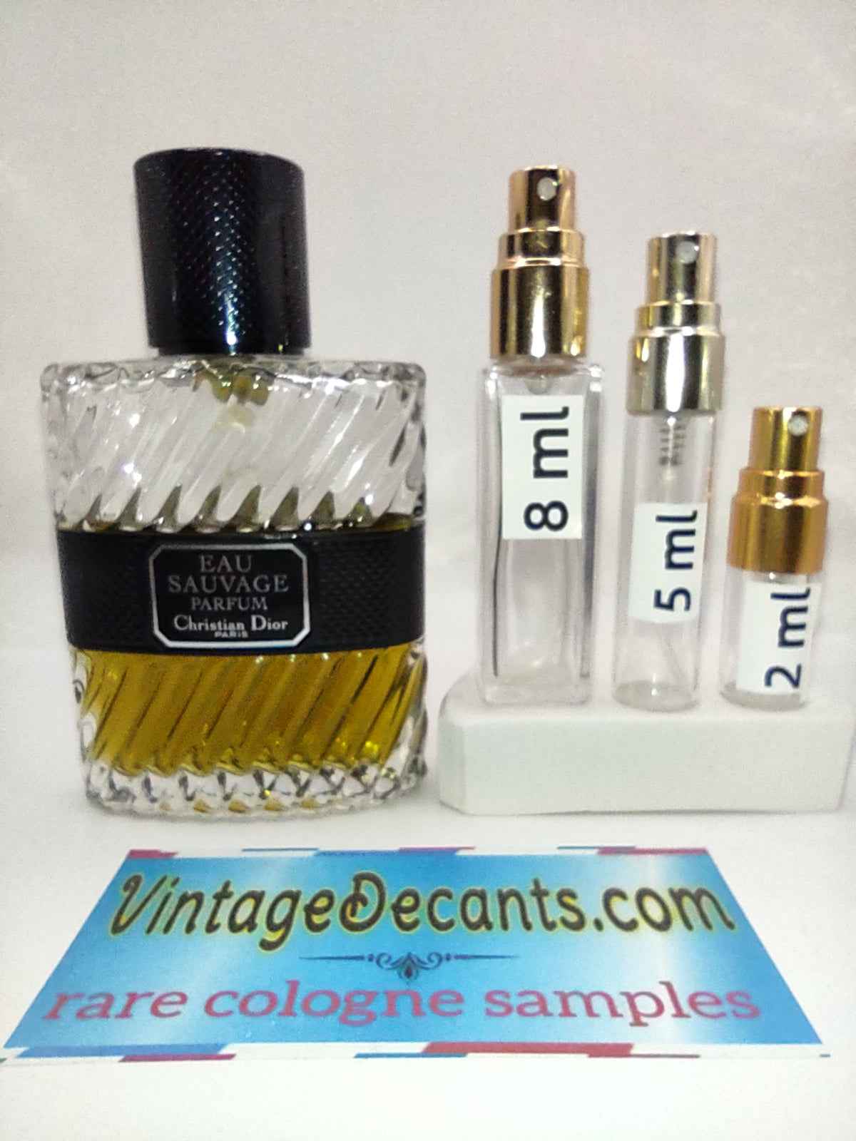 DIOR EAU Sauvage Parfum - 2012 batch - Men - Vintage Decants cologne perfume samples