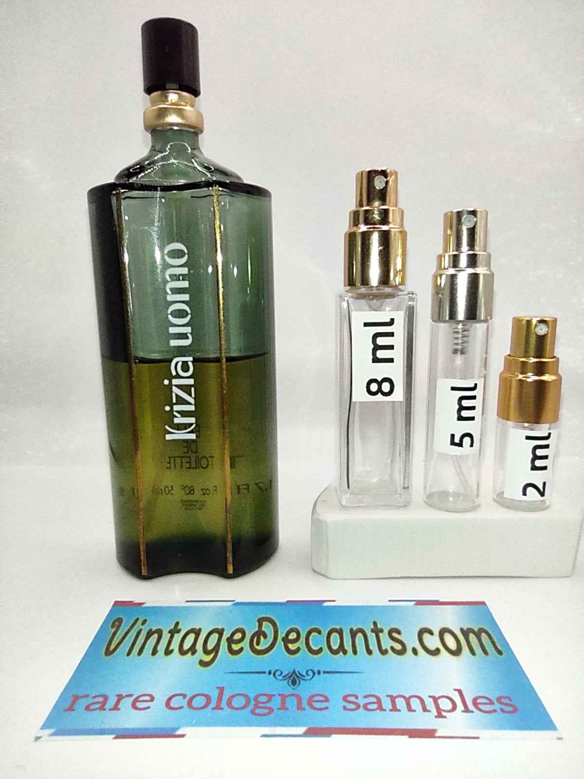 KRIZIA Uomo EDT - 1980s Batch - Men - Vintage Decants cologne perfume samples