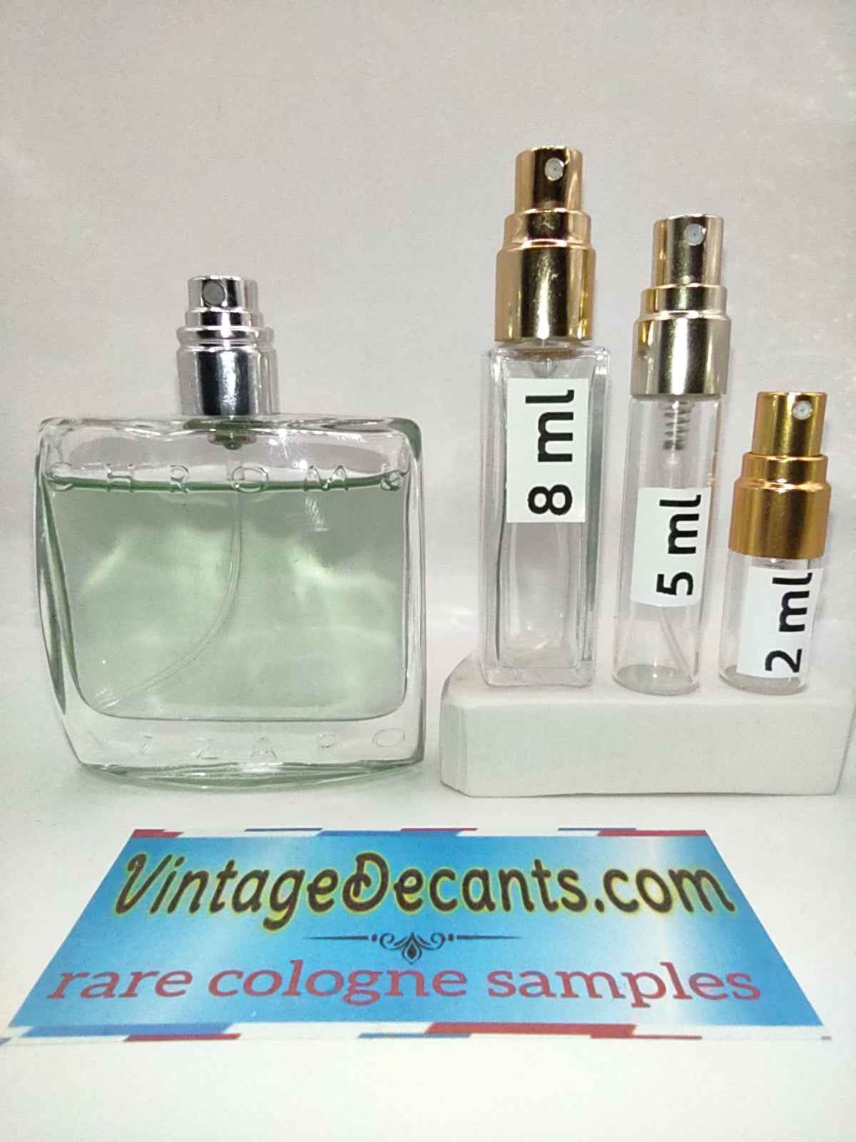 Vintage Decants AZZARO Chrome EDT - 1990's batch - Men - Sample - Discontinued - Cologne - Perfume - Classic - Retro - Fragrance