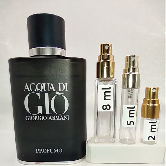 ARMANI Acqua Di Gio Profumo Parfum, 2022 Batch, Men | Vintage Decant Cologne Perfume Fragrance Samples