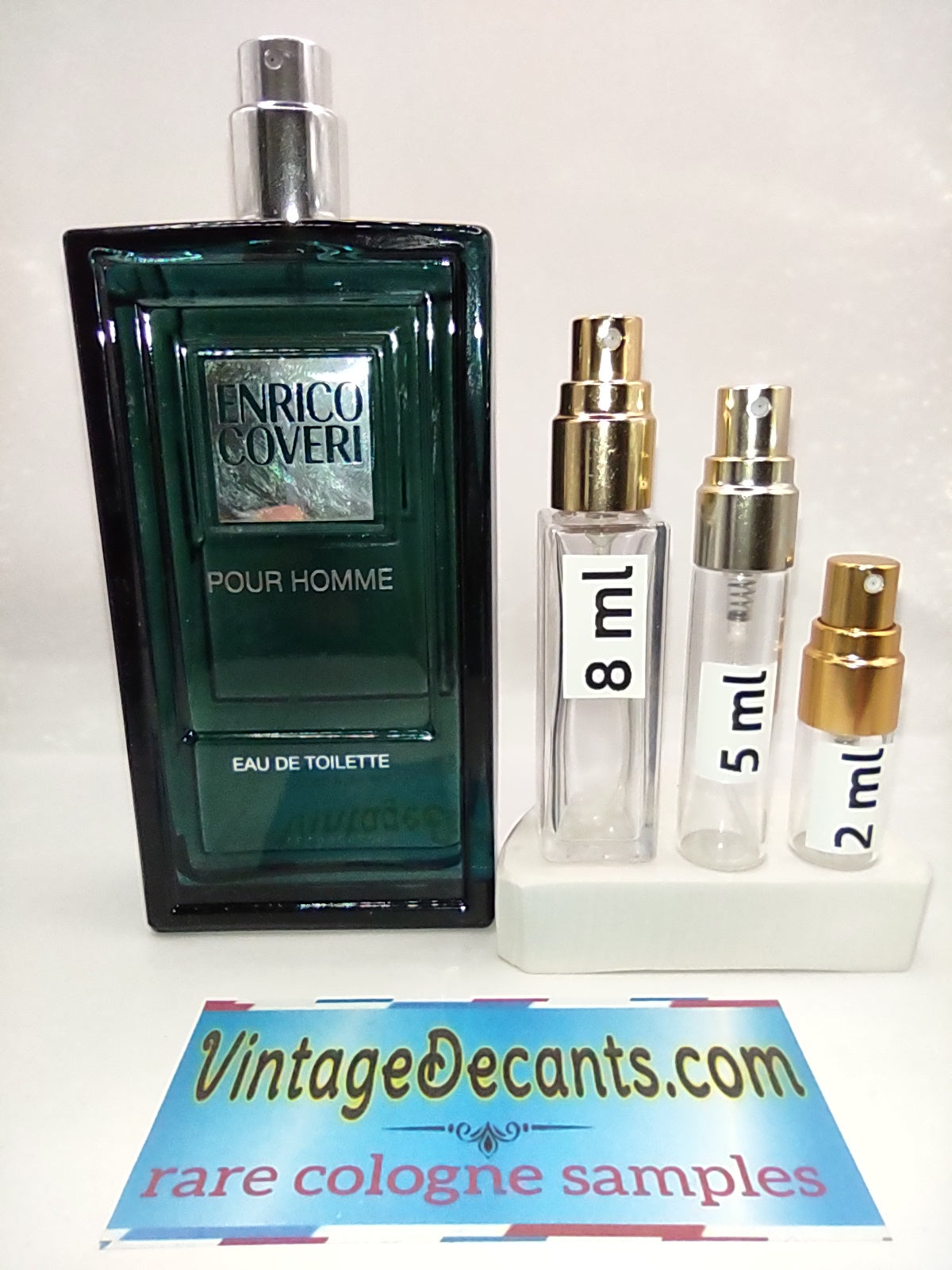 Vintage Decants ENRICO COVERI Pour Homme EDT - 2000's Batch - Men - Sample - Discontinued - Cologne - Perfume - Classic - Retro - Fragrance