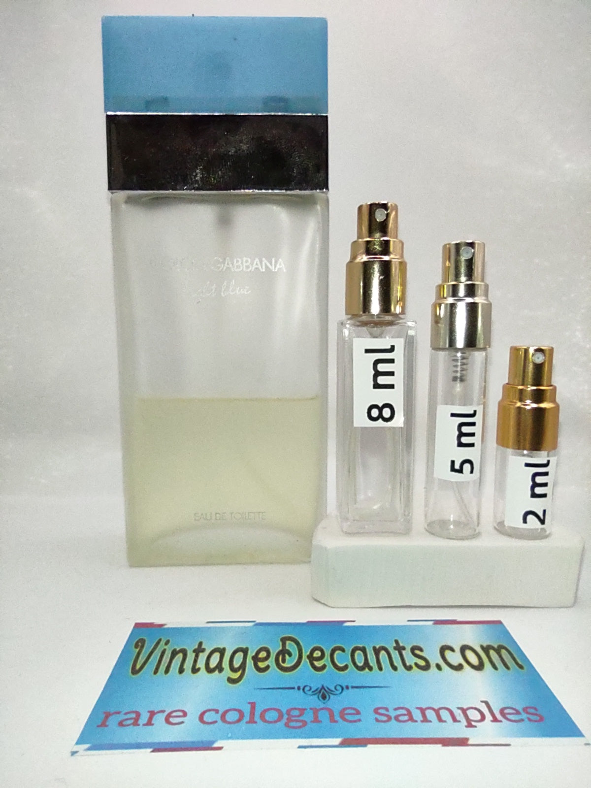 DOLCE & GABBANA Light Blue EDT - 2007 Batch - Women - Unisex - Vintage Decants cologne perfume fragrance samples