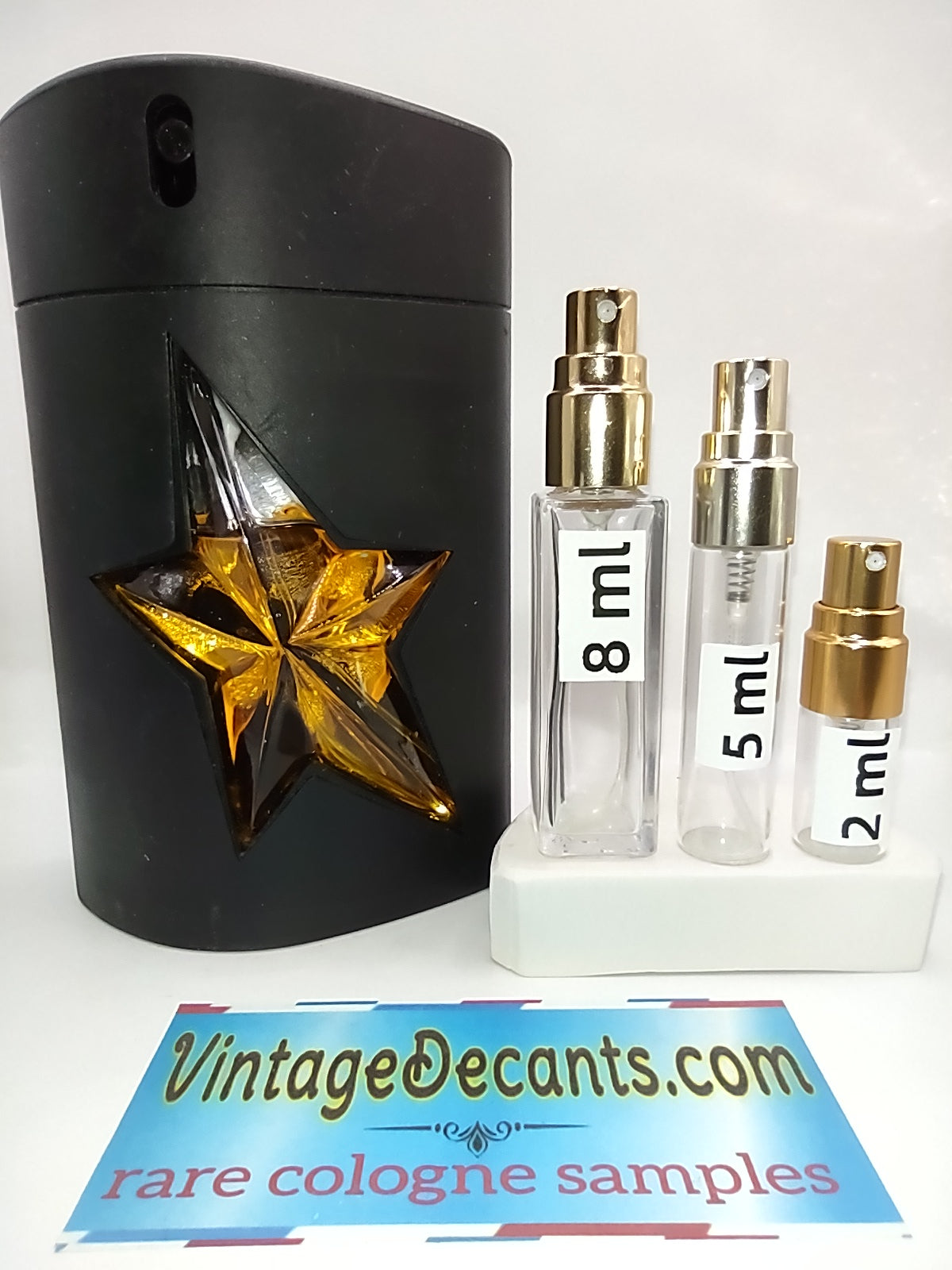 THIERRY MUGLER Pure Malt EDT - 2015 Batch - Men - Vintage Decants cologne perfume fragrance samples