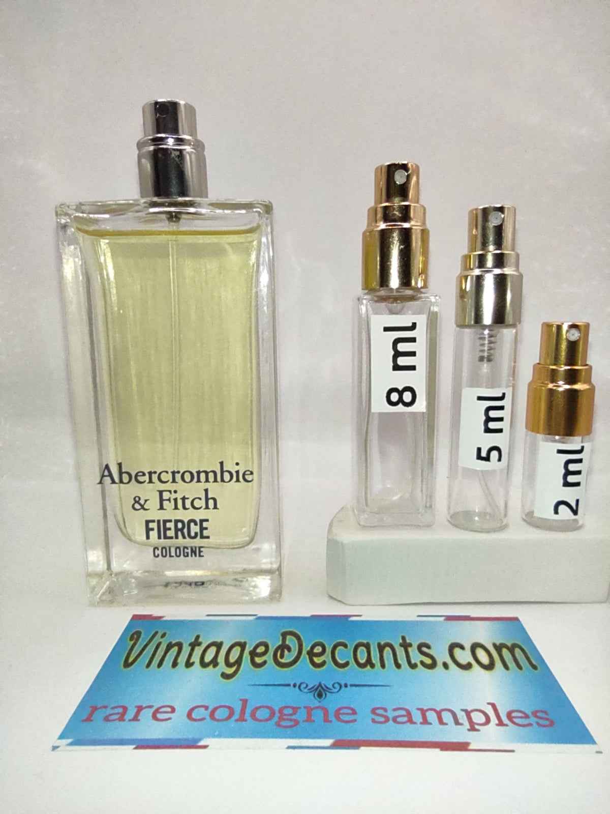 Vintage Decants ABERCROMBIE & FITCH Fierce EDT - 2012 Batch - Men - Unisex - Sample - Discontinued - Cologne - Perfume - Classic - Retro - Fragrance