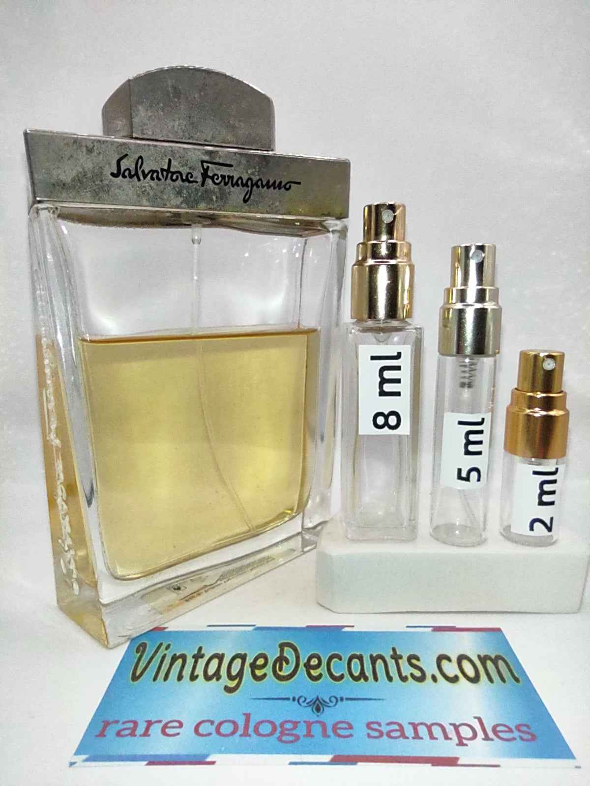 Vintage Decants SALVATORE FERRAGAMO Pour Homme EDT - 1999 Batch - Men - Sample - Discontinued - Cologne - Perfume - Classic - Retro - Fragrance