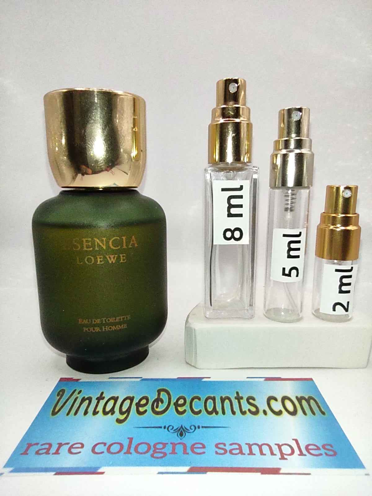 Vintage Decants LOEWE Esencia Pour homme EDT - 1991 Batch - Men - Sample - Discontinued - Cologne - Perfume - Classic - Retro - Fragrance
