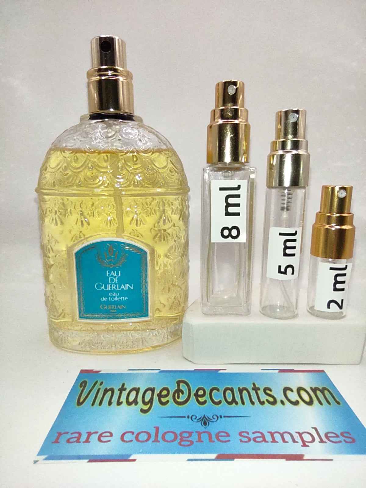 GUERLAIN EAU De Guerlain EDT - 1998 Batch - Unisex - Men - Vintage Sample Discontinued Cologne Perfume Fragrance Decants