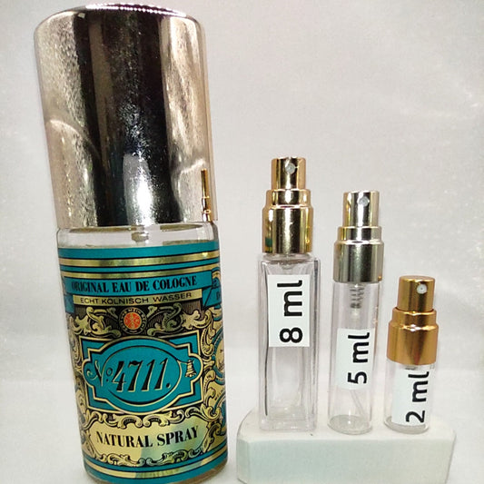 4711 Original EDC Cologne, 1970's batch, Men | Vintage Decant Cologne Perfume Fragrance Samples
