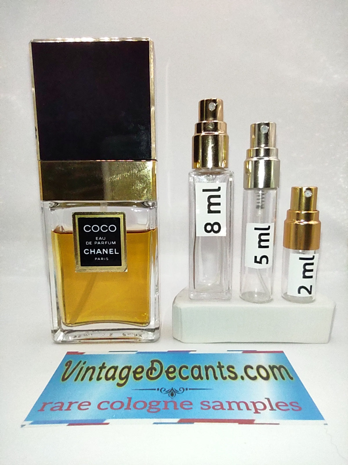 CHANEL COCO EDP - 1992 Batch - Women - Vintage Sample Discontinued Cologne Perfume Fragrance Decants