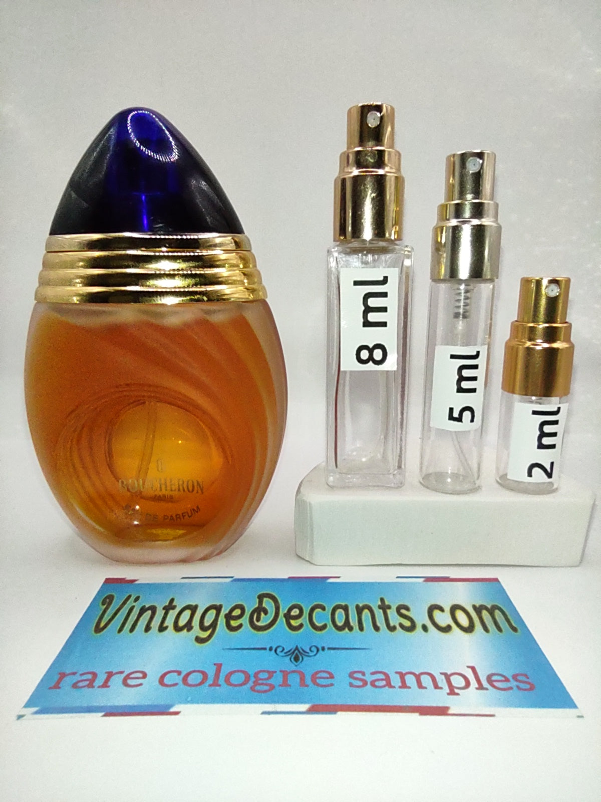 BOUCHERON Pour Femme EDP - 1989 Batch - Women - Vintage Sample Discontinued Cologne Perfume Fragrance Decants