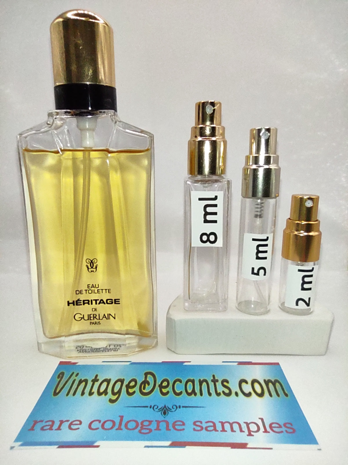 Vintage Decants GUERLAIN Heritage EDT - 1994 Batch - Men - Sample - Discontinued - Cologne - Perfume - Classic - Retro - Fragrance