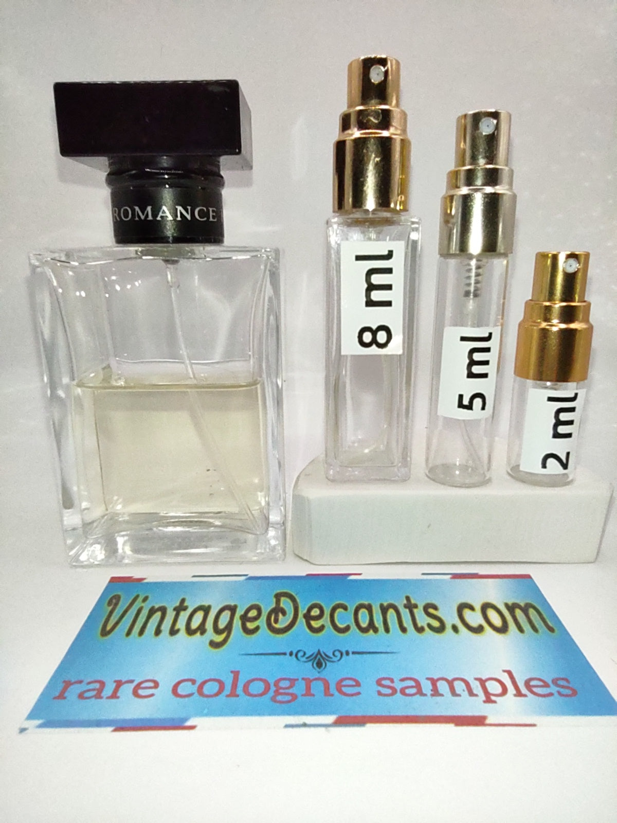 RALPH LAUREN Romance For Men EDT - 2001 Batch - Men - Vintage Sample Discontinued Cologne Perfume Fragrance Decants