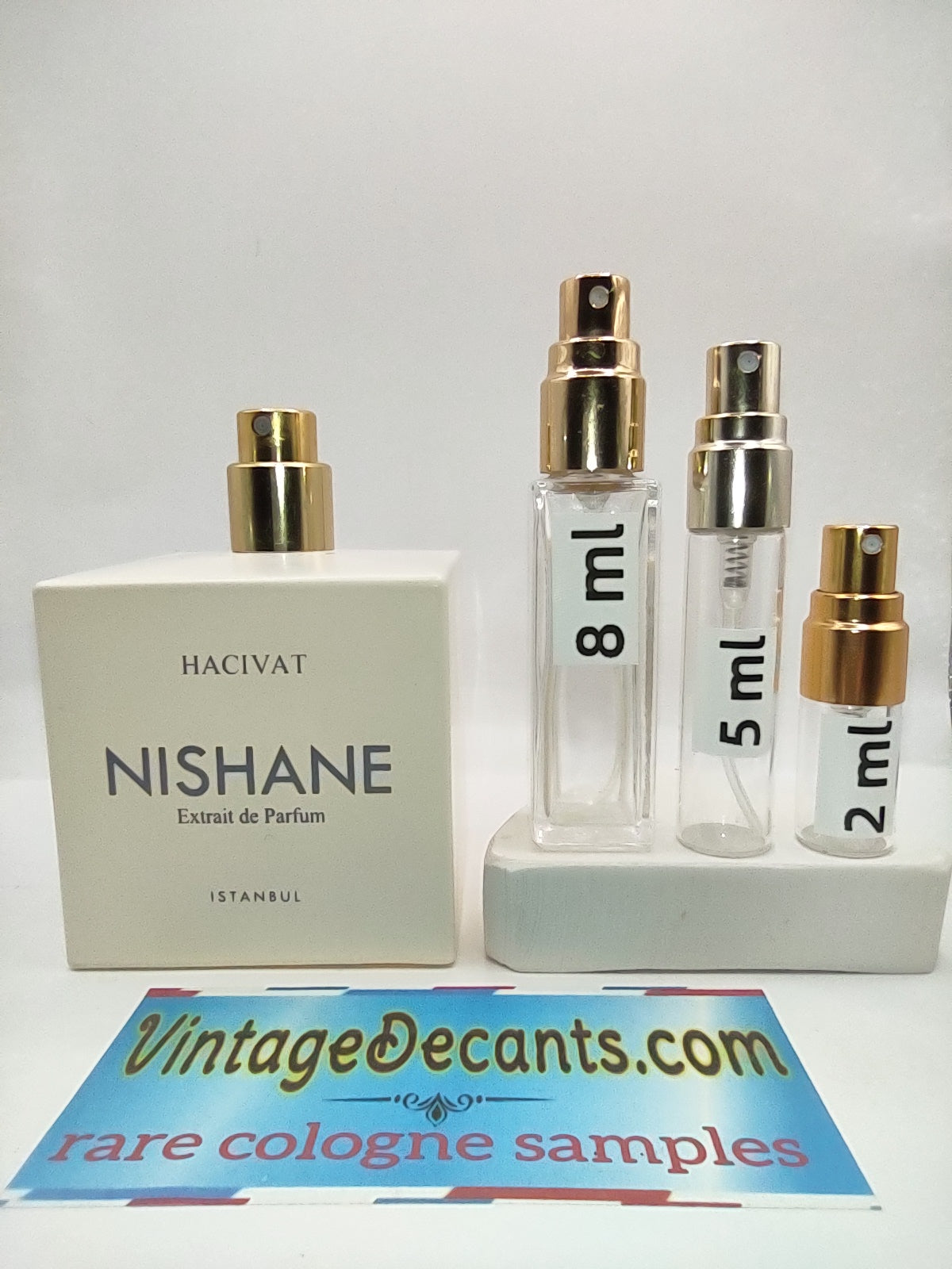 Vintage Decants Nishane Hacivat EDP - 2017 Batch - Unisex - Men - Sample - Discontinued - Cologne - Perfume - Classic - Retro - Fragrance