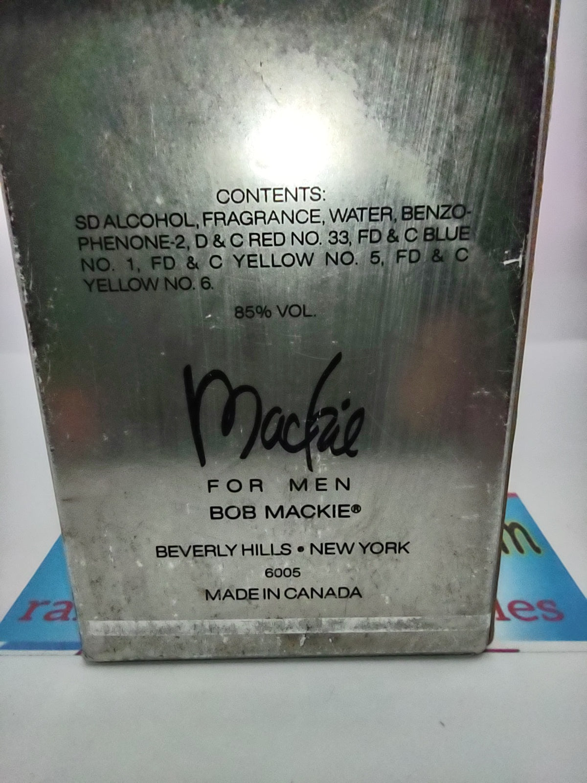 Vintage Decants BOB MACKIE Mackie For Men EDC - 1990's Batch - Men - Sample - Discontinued - Cologne - Perfume - Classic - Retro - Fragrance