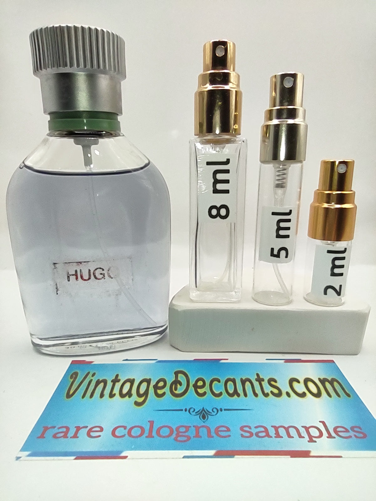 Vintage Decants HUGO BOSS Hugo For Men EDT - 2001 Batch - Men - Sample - Discontinued - Cologne - Perfume - Classic - Retro - Fragrance