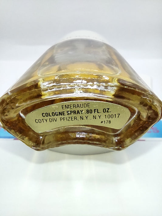 COTY Emeraude EDC, 1992 Pfizer Batch, Women,Unisex | Vintage Decant Cologne Perfume Fragrance Samples