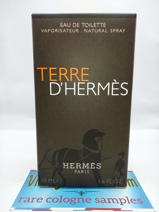 HERMES Terre D'Hermes EDT, 2014 Batch, Men | Vintage Decant Cologne Perfume Fragrance Samples