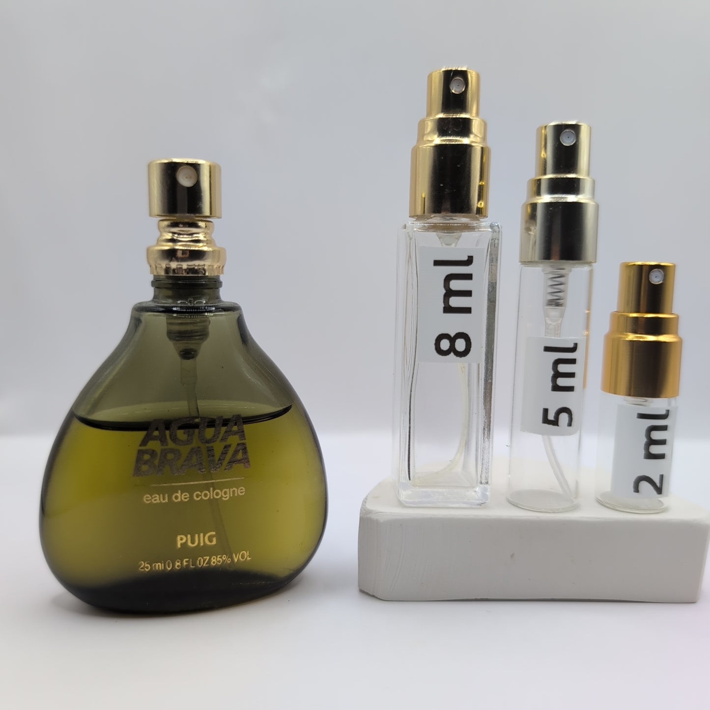 ANTONIO PUIG Agua Brava EDC, 1980's Batch, Men | Vintage Decant Cologne Perfume Fragrance Samples