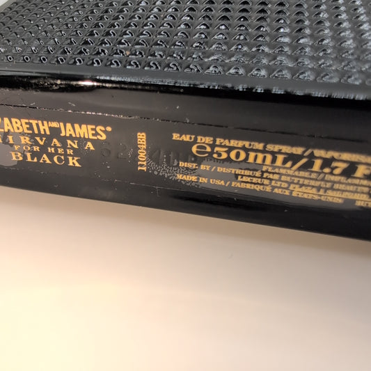 ELIZABETH AND JAMES Nirvana Black EDP, 2016 Batch, Women, Unisex | Vintage Decant Cologne Perfume Fragrance Samples