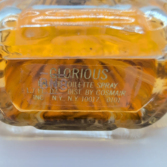 GLORIA VANDERBILT Glorious EDT, 1988 Cosmair Batch, Women | Vintage Decant Cologne Perfume Fragrance Samples