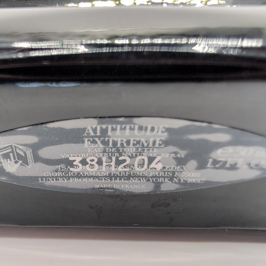 ARMANI Attitude Extreme EDT, 2011 Batch, Men | Vintage Decant Cologne Perfume Fragrance Samples