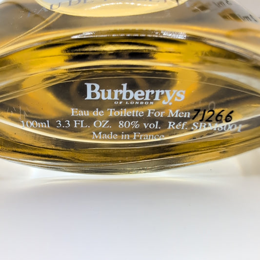 BURBERRY Burberry's of London for Men EDT, 1997 Batch, Men | Vintage Decant Cologne Perfume Fragrance Samples
