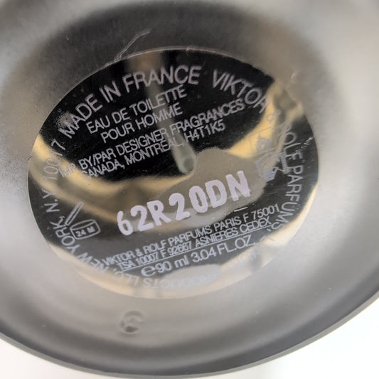 VIKTOR & ROLF Spicebomb Fresh Eau Fraiche EDT, 2018 Batch, Men | Vintage Decant Cologne Perfume Fragrance Samples