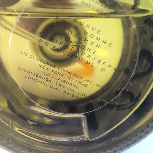 Curve for Men Cologne 1998 Batch, Men Perfume Sample
