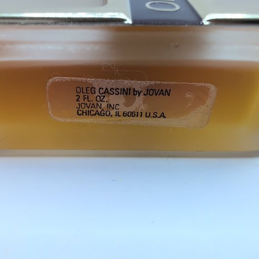 Oleg Cassini Cologne for Men 1980's Batch, Perfume Sample