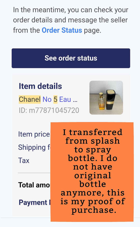 CHANEL NO 5 EDT, 1980's Batch, Women, Unisex | Vintage Decant Cologne Perfume Fragrance Samples