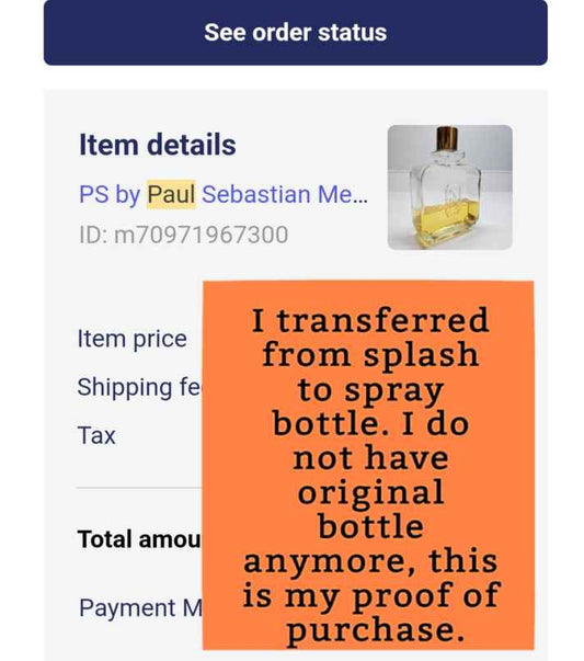 PAUL SEBASTIAN PS Fine Cologne EDT, 1990's Batch, Men | Vintage Decant Cologne Perfume Fragrance Samples