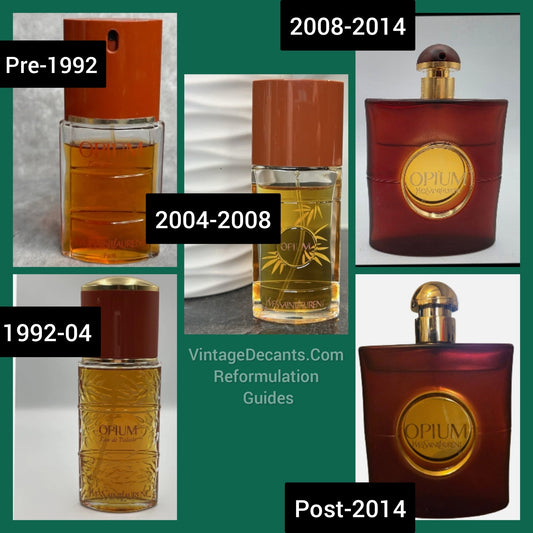 Opium perfume for women reformulation guide