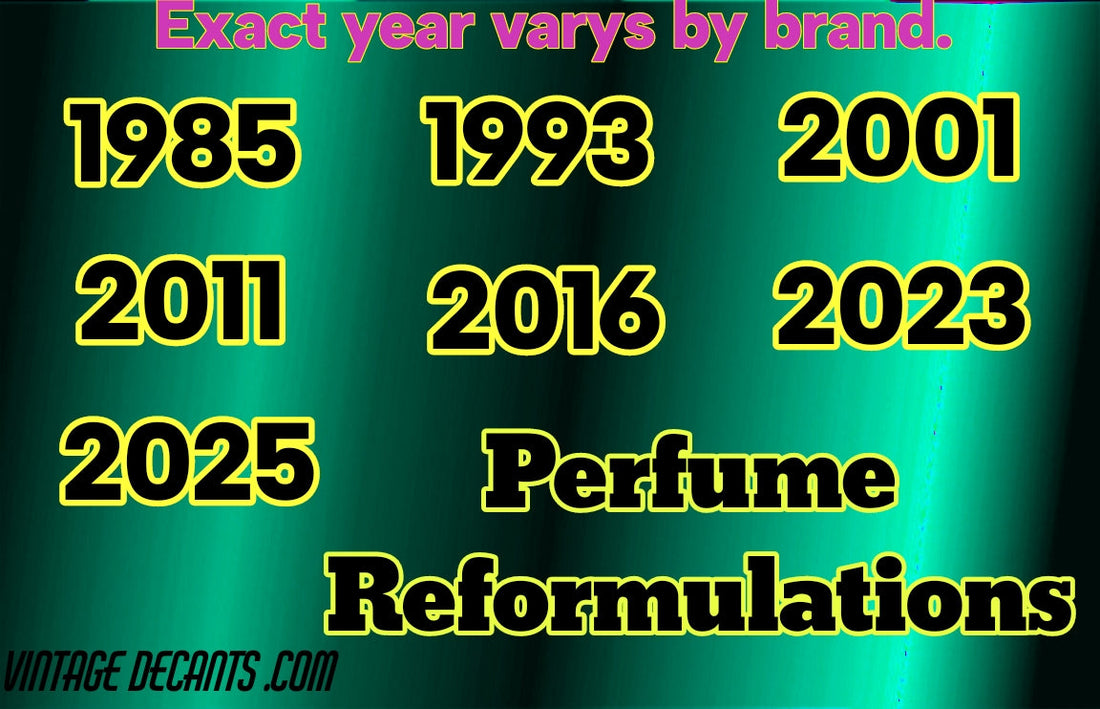 Major perfume reformulations Ep 9 of 9, 2025, Restrictions on aroma chemicals