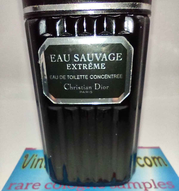 DIOR EAU Sauvage Extreme Concentree EDT, 1991 Batch, Men | Vintage Decant Cologne Perfume Fragrance Samples
