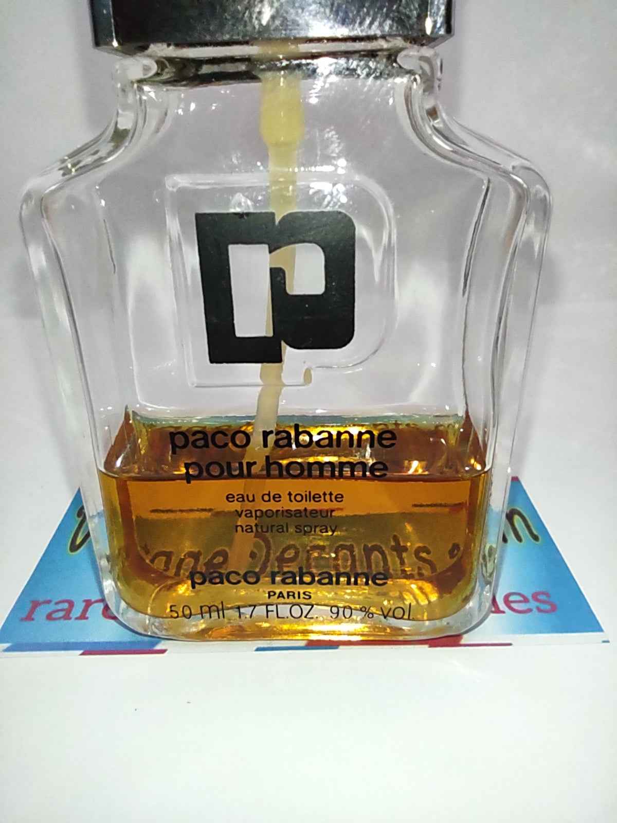 PACO RABANNE Pour Homme EDT - 1980's Batch - Men - Vintage Sample Discontinued Cologne Perfume Fragrance Decants