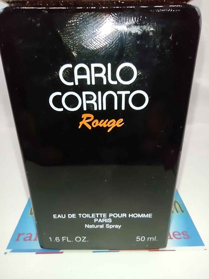 Vintage Decants CARLO CORINTO Rouge EDT - 1998 Batch - Men - Sample - Discontinued - Cologne - Perfume - Classic - Retro - Fragrance