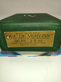 HOUBIGANT Duc De Vervins EDT, 1984 Batch, Men | Vintage Decant Cologne Perfume Fragrance Samples