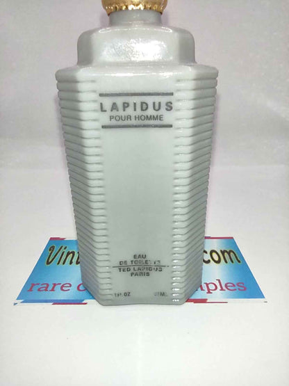 Vintage Decants LAPIDUS Pour Homme EDT - 1990's Batch - Men - Sample - Discontinued - Cologne - Perfume - Classic - Retro - Fragrance