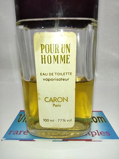 Vintage Decants CARON Pour Un Homme EDT - 1986 Batch - Men - Unisex - Sample - Discontinued - Cologne - Perfume - Classic - Retro - Fragrance