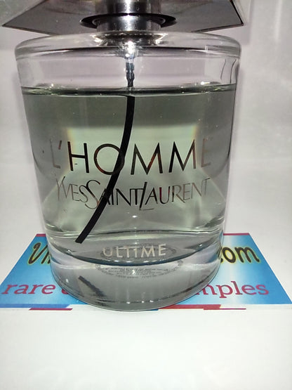 Vintage Decants YVES SAINT LAURENT L'Homme Ultime EDP - 2016 Batch - Men - unisex - Sample - Discontinued - Cologne - Perfume - Classic - Retro - Fragrance