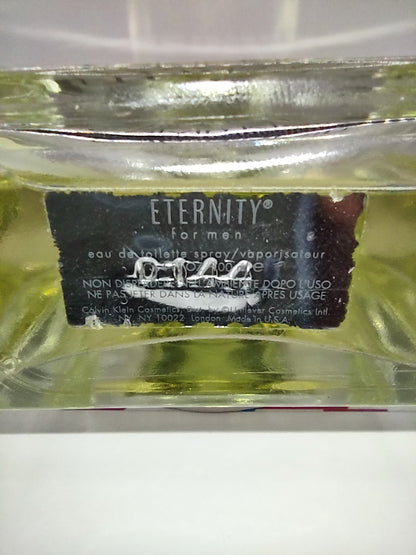 Vintage Decants CALVIN KLEIN Eternity EDT - 1991 Batch - Men - Sample - Discontinued - Cologne - Perfume - Classic - Retro - Fragrance