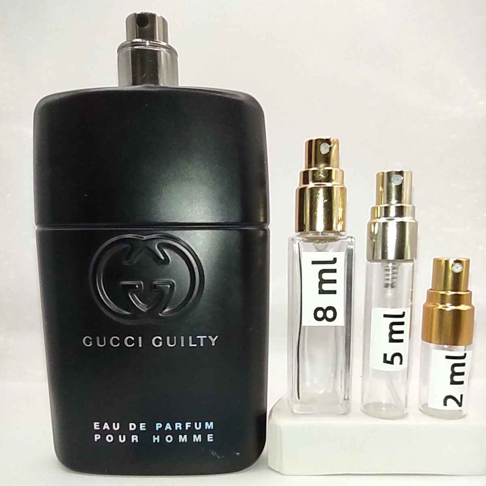 GUCCI Guilty Pour Homme EDP, 2022 Batch, Men Unisex | Vintage Decant Cologne Perfume Fragrance Samples