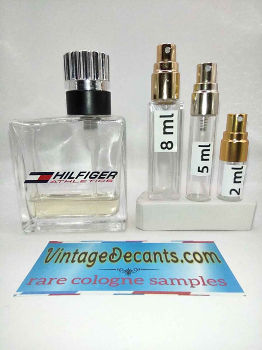 TOMMY HILFIGER Athletics EDC - 2001 batch - Men Unisex - Vintage Decants cologne perfume samples