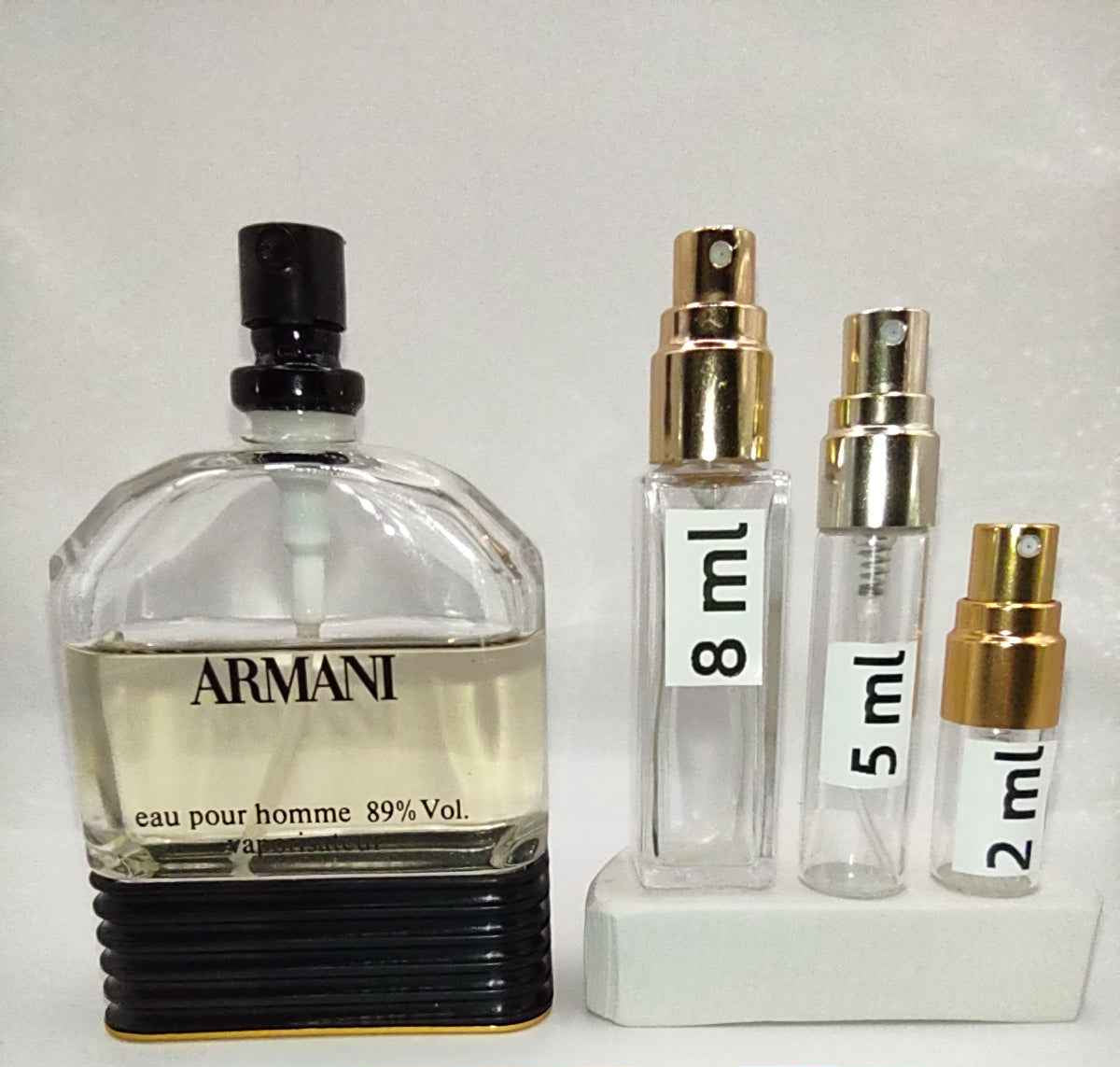 ARMANI Eau Pour Homme EDT, 1990's Cosmair batch, Men | Vintage Decant Cologne Perfume Fragrance Samples