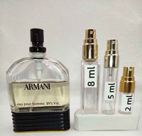 ARMANI Eau Pour Homme EDT, 1990's Cosmair batch, Men | Vintage Decant Cologne Perfume Fragrance Samples